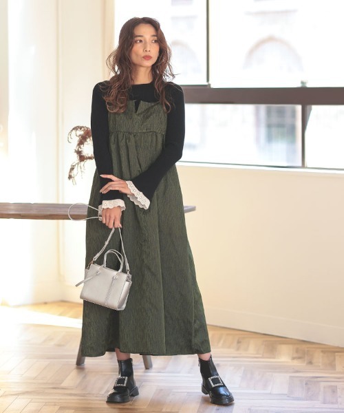 DONOBAN（ドノバン）の「マイクロショルダー（ショルダーバッグ・レディース・ライトグレー/グリーン/マスタード/モカ/ブラック/ライトブルー/シルバー/ブルー/ローズ・F）」の15枚目の写真