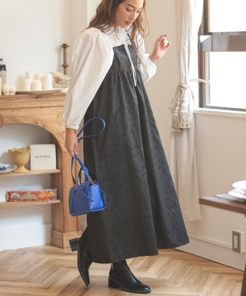 DONOBAN（ドノバン）の「マイクロショルダー（ショルダーバッグ・レディース・ライトグレー/グリーン/マスタード/モカ/ブラック/ライトブルー/シルバー/ブルー/ローズ・F）」の16枚目の写真