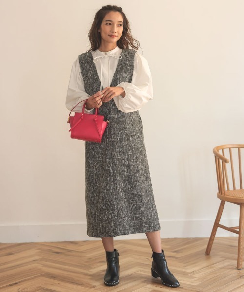 DONOBAN（ドノバン）の「マイクロショルダー（ショルダーバッグ・レディース・ライトグレー/グリーン/マスタード/モカ/ブラック/ライトブルー/シルバー/ブルー/ローズ・F）」の19枚目の写真