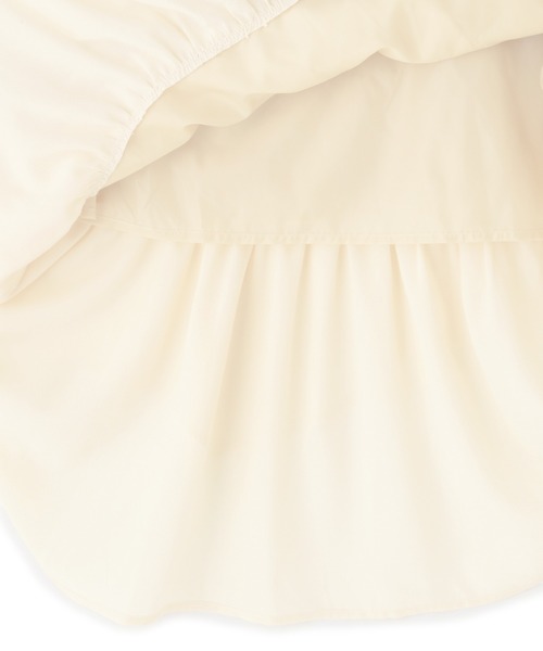 FREE'S MART（フリーズマート）の「【3サイズ展開XS-M】ランダムティアードスカート【低身長サイズ有】（スカート・レディース・ブラック/ホワイト/ピンク/オレンジ・X-SMALL/SMALL/MEDIUM）」の16枚目の写真