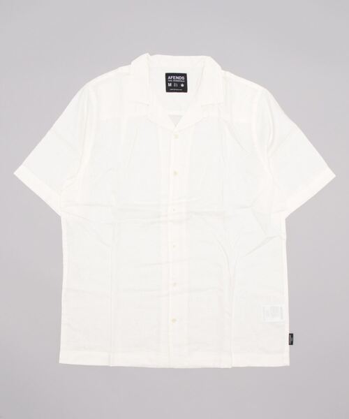Afends(アフェンズ)の「SS SHIRT/AFENDS(アフェンズ)半袖シャツ(シャツ/ブラウス・メンズ・グレー/ホワイト・LARGE/X-LARGE)」の2枚目の写真