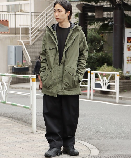 Mammut（マムート）の「MAMMUT/マムート Mountain SO Parka AF Men マウンテンパーカー（マウンテンパーカー・メンズ・マスタード/カーキ/ブラック/ブルー・M/XL/L）」の5枚目の写真