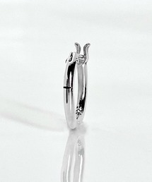 GODSIZE ゴッドサイズ CROSS THIN HOOP / クロスシンフープピアス