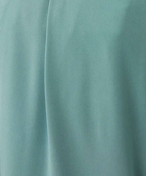 KATHARINE ROSS（キャサリンロス）の「【KATHARINE ROSS】ベルトVスリット タックストレートパンツ（スラックス・レディース・グリーン/チャコールグレー・MEDIUM）」の15枚目の写真