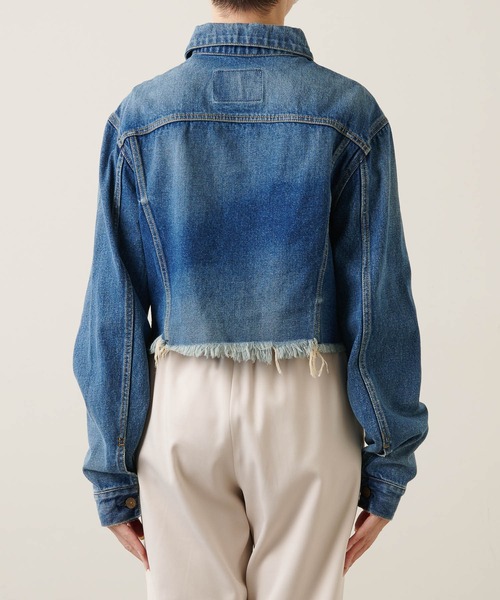 DENIMショートジャケット ウィムガゼット DENIMショートジャケット ウィムガゼット