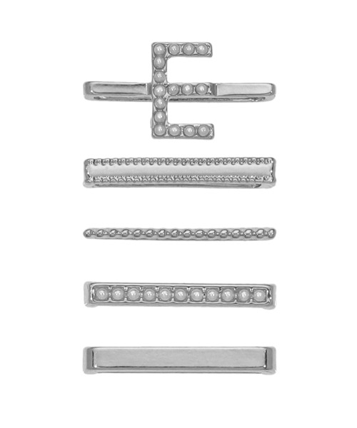 Urban Coral(アーバンコーラル)の「Apple Watch Accessory / アップルウォッチ アクセサリー イニシャルパールチャーム / Urban Coral(デジタル腕時計・レディース・K/M/N/I/R/Y/A/H/J/E/S/T・FREE)」の3枚目の写真