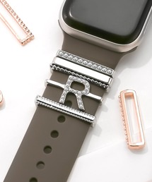 Apple Watch Accessory / アップルウォッチ アクセサリー イニシャルパールチャーム / Urban Coral