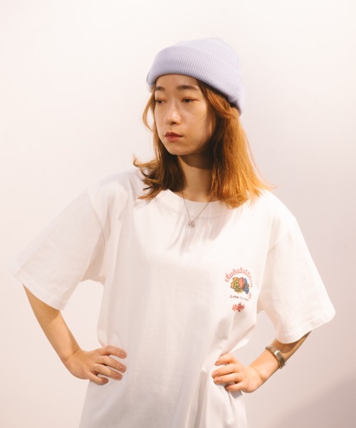 FRUIT OF THE LOOM（フルーツオブザルーム）の「SHORT WACH / ペールトーン / ニット帽 / カジュアル  / ユニセックス / ロゴ / 厚手（ニットキャップ/ビーニー・メンズ・オフホワイト/パープル/イエロー・FREE）」の16枚目の写真