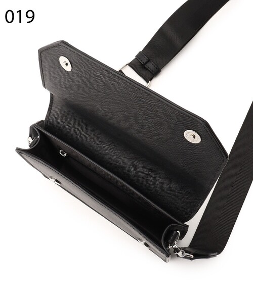 tk.TAKEO KIKUCHI（ティーケータケオキクチ）の「◆サフィアーノミニショルダーバッグ（ショルダーバッグ・メンズ・ネイビー/ブラック・00）」の10枚目の写真