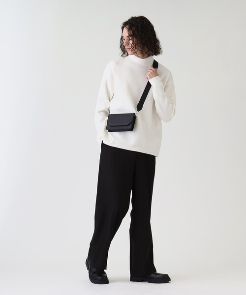 tk.TAKEO KIKUCHI（ティーケータケオキクチ）の「◆サフィアーノミニショルダーバッグ（ショルダーバッグ・メンズ・ネイビー/ブラック・00）」の18枚目の写真