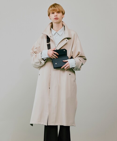 tk.TAKEO KIKUCHI（ティーケータケオキクチ）の「◆サフィアーノミニショルダーバッグ（ショルダーバッグ・メンズ・ネイビー/ブラック・00）」の22枚目の写真