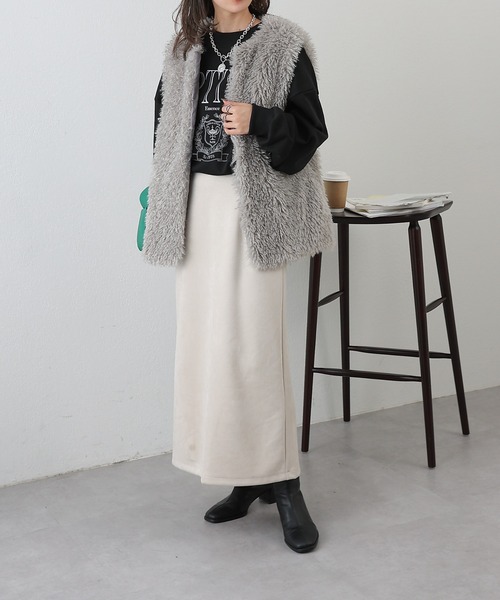 COLONY 2139（コロニートゥーワンスリーナイン）の「WEB・一部店舗限定 /裏毛クルーネックロゴプルオーバー（スウェット・レディース・オフホワイト/グレー/ブラック・FREE）」の7枚目の写真