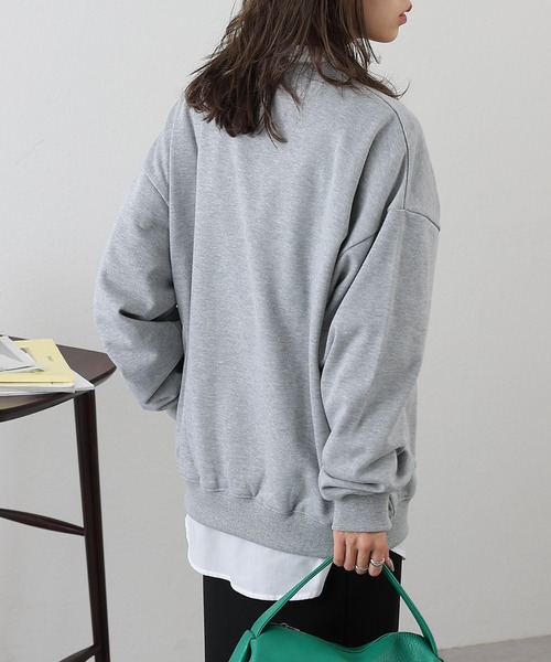 COLONY 2139（コロニートゥーワンスリーナイン）の「WEB・一部店舗限定 /裏毛クルーネックロゴプルオーバー（スウェット・レディース・オフホワイト/グレー/ブラック・FREE）」の19枚目の写真