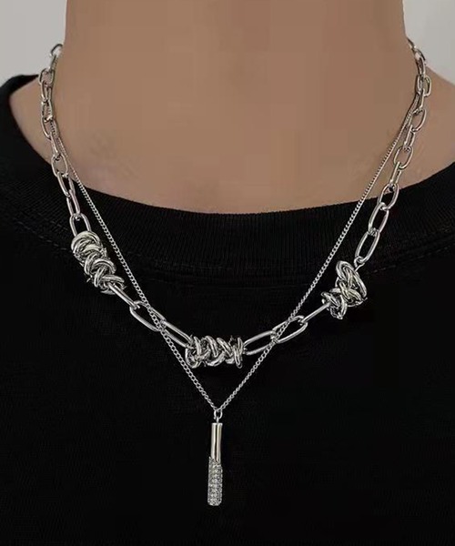 Burner（バーナー）の「【26 BURNER SELECT】デザインネックレス　KIK-neck-001-3（ネックレス・レディース・K/L/A/B/G/I/D/E/F/M/N/H/J/O・FREE）」の5枚目の写真