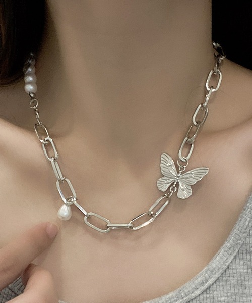 Burner（バーナー）の「【26 BURNER SELECT】デザインネックレス　KIK-neck-001-3（ネックレス・レディース・K/L/A/B/G/I/D/E/F/M/N/H/J/O・FREE）」の9枚目の写真