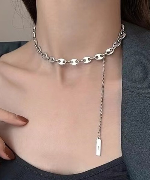 Burner（バーナー）の「【26 BURNER SELECT】デザインネックレス　KIK-neck-001-3（ネックレス・レディース・K/L/A/B/G/I/D/E/F/M/N/H/J/O・FREE）」の10枚目の写真