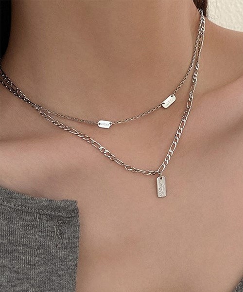 Burner（バーナー）の「【26 BURNER SELECT】デザインネックレス　KIK-neck-001-3（ネックレス・レディース・K/L/A/B/G/I/D/E/F/M/N/H/J/O・FREE）」の11枚目の写真