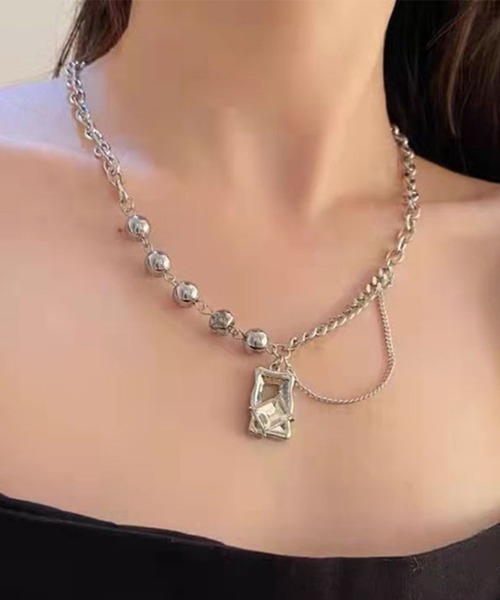 Burner（バーナー）の「【26 BURNER SELECT】デザインネックレス　KIK-neck-001-3（ネックレス・レディース・K/L/A/B/G/I/D/E/F/M/N/H/J/O・FREE）」の13枚目の写真