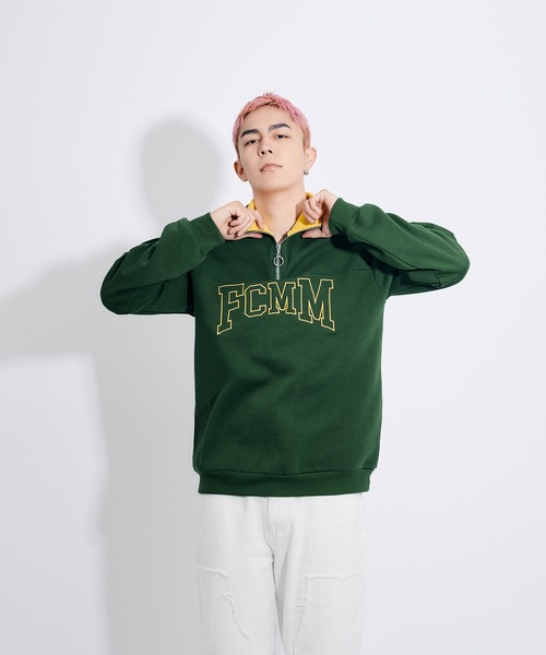 FCMM（エフシーエムエム）の「【日本限定アイテム】BI COLOR HALF ZIP