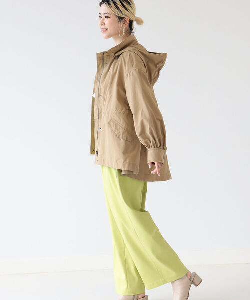 Ray BEAMS(レイビームス)の「Ray BEAMS / バック フレア マウンテン パーカー(マウンテンパーカー・レディース・オリーブ/ネイビー/ブラウン系その他3・0/1)」の5枚目の写真