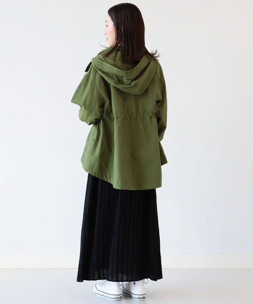 Ray BEAMS(レイビームス)の「Ray BEAMS / バック フレア マウンテン パーカー(マウンテンパーカー・レディース・オリーブ/ネイビー/ブラウン系その他3・0/1)」の14枚目の写真