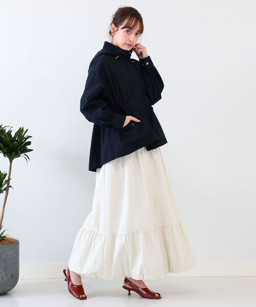 Ray BEAMS(レイビームス)の「Ray BEAMS / バック フレア マウンテン パーカー(マウンテンパーカー・レディース・オリーブ/ネイビー/ブラウン系その他3・0/1)」の18枚目の写真