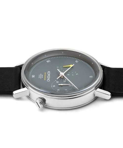 KOMONO.（コモノ）の「【KOMONO】コモノ 腕時計 WALTHER レトログラード（アナログ腕時計・レディース・グレイッシュブルー/ホワイト×ブラック/ブラック・FREE）」の5枚目の写真