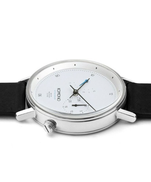 KOMONO.（コモノ）の「【KOMONO】コモノ 腕時計 WALTHER レトログラード（アナログ腕時計・レディース・グレイッシュブルー/ホワイト×ブラック/ブラック・FREE）」の9枚目の写真