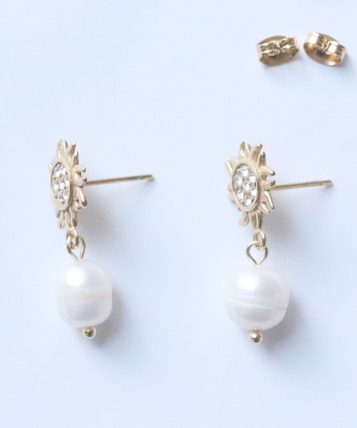 calmila(カルミラ)の「【6種展開】金属アレルギー対応パールデザインステンレスピアス(ピアス(両耳用)・レディース・ゴールド系1/ゴールド系3/ゴールド系5/ゴールド系6/ゴールド系2/ゴールド系4・FREE)」の14枚目の写真