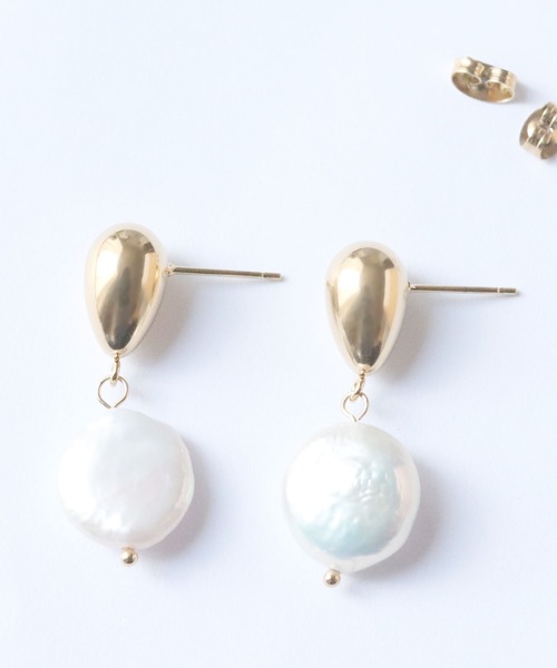 calmila(カルミラ)の「【6種展開】金属アレルギー対応パールデザインステンレスピアス(ピアス(両耳用)・レディース・ゴールド系1/ゴールド系3/ゴールド系5/ゴールド系6/ゴールド系2/ゴールド系4・FREE)」の15枚目の写真