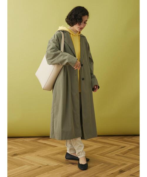 CRAFT STANDARD BOUTIQUE(クラフトスタンダードブティック)の「フェイクレザーワンショルダートート(ショルダーバッグ・レディース・グレイッシュベージュ/ブラック/アイボリー・FREE)」の13枚目の写真