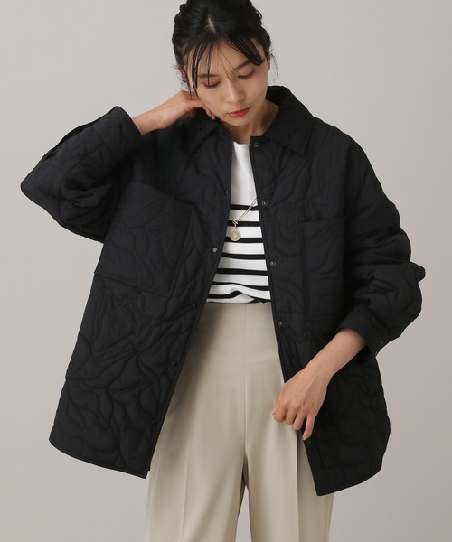 soorploom完売 新品未使用キルティングジャケット バーガモット