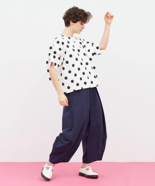 FRAPBOIS(フラボア)の「フラミンゴT(Tシャツ/カットソー・レディース・ブラック系その他/ホワイト系その他/グリーン系その他/ブルー系その他・1)」の20枚目の写真