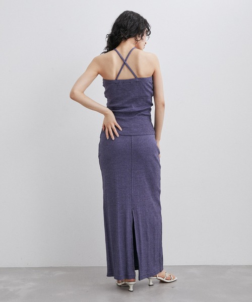 MILLER（ミラー）の「【Miller for ADAM ET ROPE'】Cup付 Camisole（キャミソール・レディース・ブラック/ベージュ/パープル系その他・FREE）」の17枚目の写真