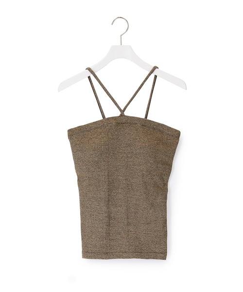 MILLER（ミラー）の「【Miller for ADAM ET ROPE'】Cup付 Camisole（キャミソール・レディース・ブラック/ベージュ/パープル系その他・FREE）」の5枚目の写真