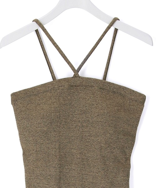 MILLER（ミラー）の「【Miller for ADAM ET ROPE'】Cup付 Camisole（キャミソール・レディース・ブラック/ベージュ/パープル系その他・FREE）」の9枚目の写真