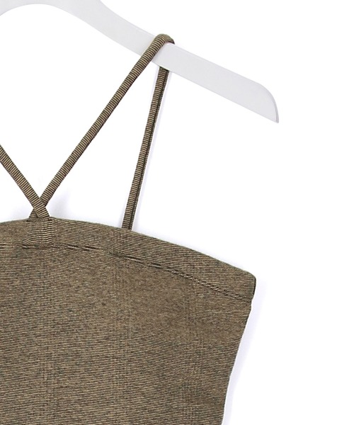 MILLER（ミラー）の「【Miller for ADAM ET ROPE'】Cup付 Camisole（キャミソール・レディース・ブラック/ベージュ/パープル系その他・FREE）」の11枚目の写真