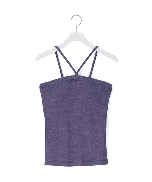 MILLER（ミラー）の「【Miller for ADAM ET ROPE'】Cup付 Camisole（キャミソール・レディース・ブラック/ベージュ/パープル系その他・FREE）」の6枚目の写真