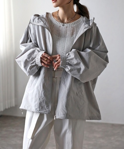 model：H165 着用サイズ：FREE