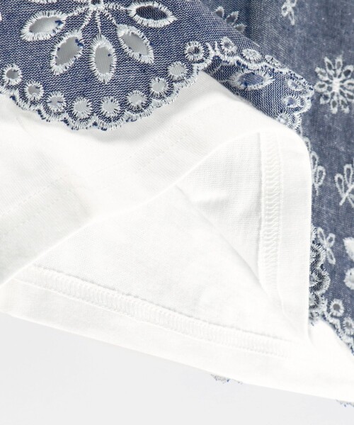 BRANSHES(ブランシェス)の「重ね着風長袖Tシャツ_ロンT(Tシャツ/カットソー・キッズ・ブラック/ネイビー・140/100/150/120/130/110)」の10枚目の写真