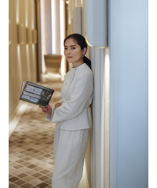 AvecHワイドタックパンツ