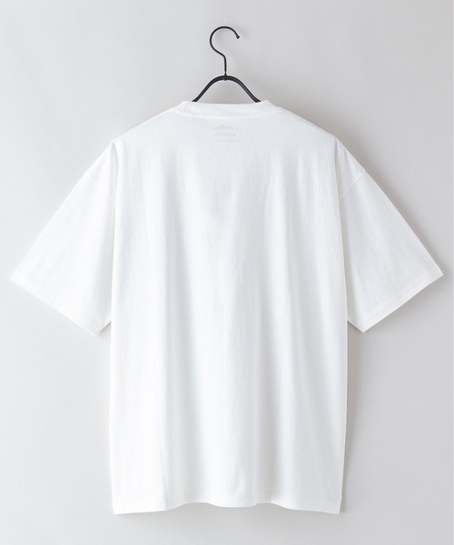 OUTDOOR PRODUCTS APPAREL(アウトドアプロダクツアパレル)の「USAコットン ポケット付き ビッグシルエット BIGTシャツ(Tシャツ/カットソー・メンズ・カーキ/ホワイト/ブラック/アイボリー・LARGE/MEDIUM/X-LARGE)」の13枚目の写真