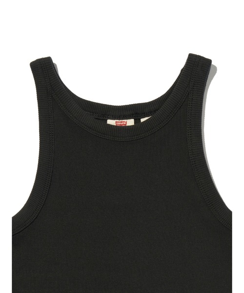 リージャ　黒タンクトップ　Ｓ SLY | ROLL UP SLEEVE トップス (タンクトップ ) |SHEL'TTER