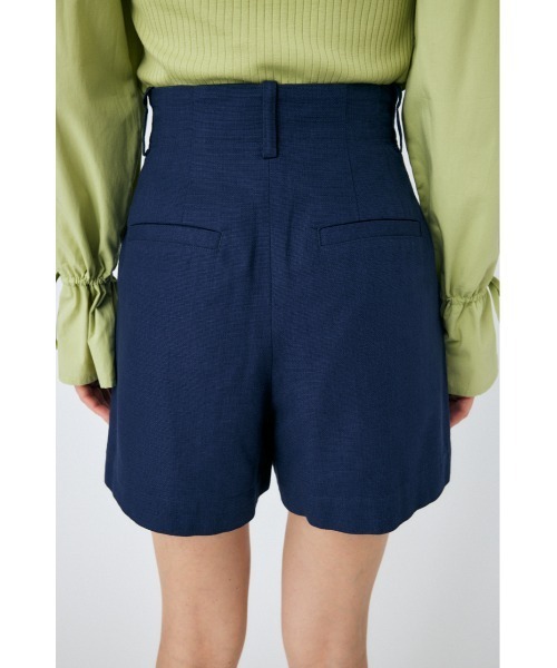 MOUSSY（マウジー）の「HW SHORT パンツ（その他パンツ・レディース・ベージュ/ネイビー・2/0/1）」の6枚目の写真