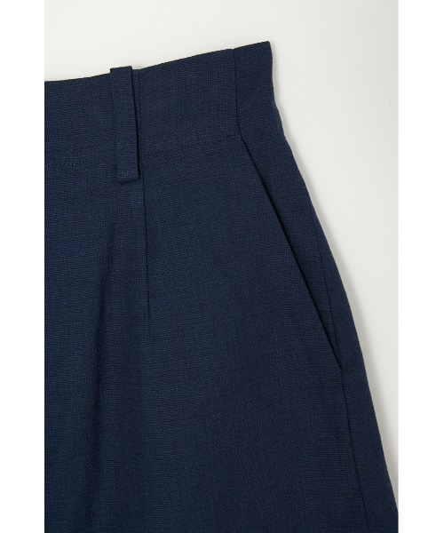 MOUSSY（マウジー）の「HW SHORT パンツ（その他パンツ・レディース・ベージュ/ネイビー・2/0/1）」の9枚目の写真