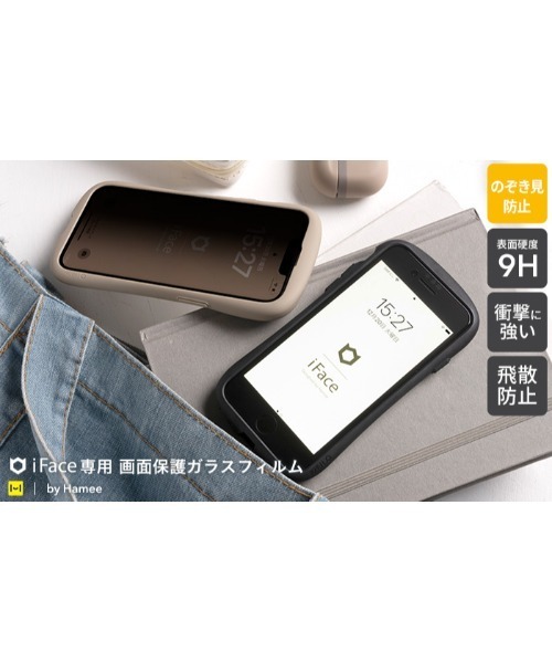 iFace Round Edge Tempered Glass Screen Protector ラウンドエッジ