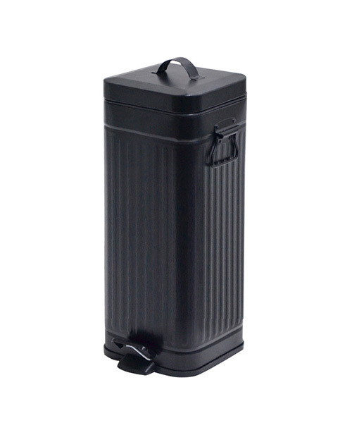 セール】bcl/Galva スクエアダストボックス30L マットブラック ごみ箱