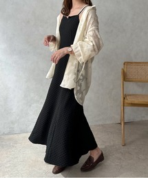 【apres jour clair】ジャガードマーメイドキャミワンピース【ZOZOTOWN限定アイテム】