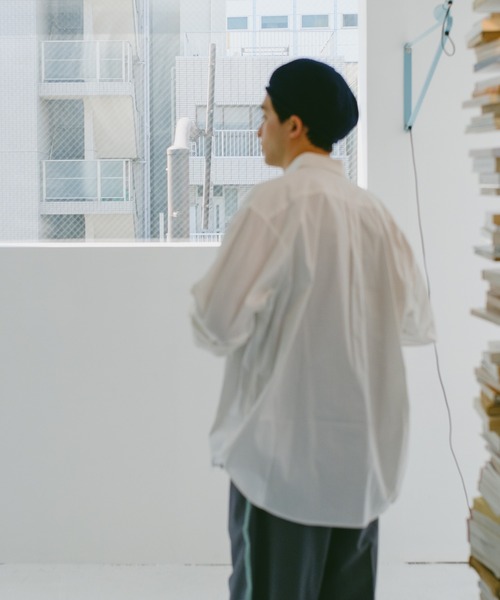 WHIMSIC（ウィムジック）の「【UNISEX】フィッシングシャツ（シャツ/ブラウス・メンズ・ネイビー/ホワイト/グリーン/ブルー系その他・FREE）」の21枚目の写真