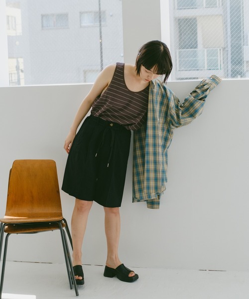 WHIMSIC（ウィムジック）の「【UNISEX】フィッシングシャツ（シャツ/ブラウス・メンズ・ネイビー/ホワイト/グリーン/ブルー系その他・FREE）」の7枚目の写真
